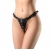 Черные трусики для страпона Sophie - БДСМ Арсенал - купить с доставкой в Архангельске