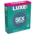 Ребристые презервативы LUXE Royal Sex Machine - 3 шт. - Luxe - купить с доставкой в Архангельске