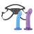 Страпон унисекс Beginners Strap-On с 2 насадками - 15 и 13 см. - Lux Fetish - купить с доставкой в Архангельске