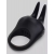 Черное эрекционное виброкольцо Sensation Rechargeable Vibrating Rabbit Love Ring - Fifty Shades of Grey - в Архангельске купить с доставкой