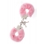 Металлические наручники с розовой меховой опушкой METAL HANDCUFF WITH PLUSH PINK - Dream Toys - купить с доставкой в Архангельске