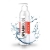 Возбуждающий гель-лубрикант SPLASHGLIDE HOT STIMULATIVE - 330 мл. - Splashglide - купить с доставкой в Архангельске