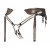 Бронзовый пояс для насадок Desirous Harness - Strap-on-me - купить с доставкой в Архангельске