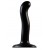 Черный фаллоимитатор-насадка Strap-On-Me P G spot Dildo size S - 16,4 см. - Strap-on-me - купить с доставкой в Архангельске