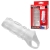 Насадка на пенис с кольцом для мошонки Clear Sensations Enhancer Sex Sleeve - 11,5 см. - XR Brands - в Архангельске купить с доставкой