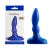 Синий анальный стимулятор Beginners p-spot massager - 11 см. - Lola Games - в Архангельске купить с доставкой