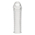 Текстурированная насадка на пенис Clear Textured Penis Enhancing Sleeve Extension - 16,5 см. - BlueLine - в Архангельске купить с доставкой