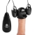 Черная стимулирующая насадка для головки полового члена Multi Speed Vibrating Penis Head Teaser - XR Brands - в Архангельске купить с доставкой