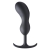 Черный массажер простаты с утяжелителями Premium Silicone Weighted Prostate Plug XL - 20,8 см. - XR Brands - в Архангельске купить с доставкой