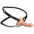 Телесный полый страпон на черных регулируемых ремешках 2’’ Erection Smooth Silicone Penis Sheath - XR Brands - купить с доставкой в Архангельске