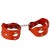 Красные наручники «Цезарь» - Sitabella - купить с доставкой в Архангельске