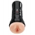 Телесный мастурбатор-вагина в черной колбе Super Luscious Lips XXL - Pipedream - в Архангельске купить с доставкой
