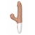 Телесный вибратор-кролик с функцией поступательных движений - 22,5 см. - Secwell