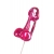 Розовый леденец в форме члена со вкусом айриш крим - 80 гр. - Sosuчki - купить с доставкой в Архангельске