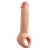 Телесная насадка-удлинитель Thrive 8.75 Inch Realistic Penis Extender Sleeve - 22,2 см. - Blush Novelties - в Архангельске купить с доставкой