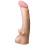 Телесная насадка REAL Standard с усиками на основании - 19 см. - LOVETOY (А-Полимер) - купить с доставкой в Архангельске