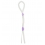 Прозрачное эрекционное кольцо-лассо SILICONE LASSO COCK RING DUAL BEADS - NMC - в Архангельске купить с доставкой