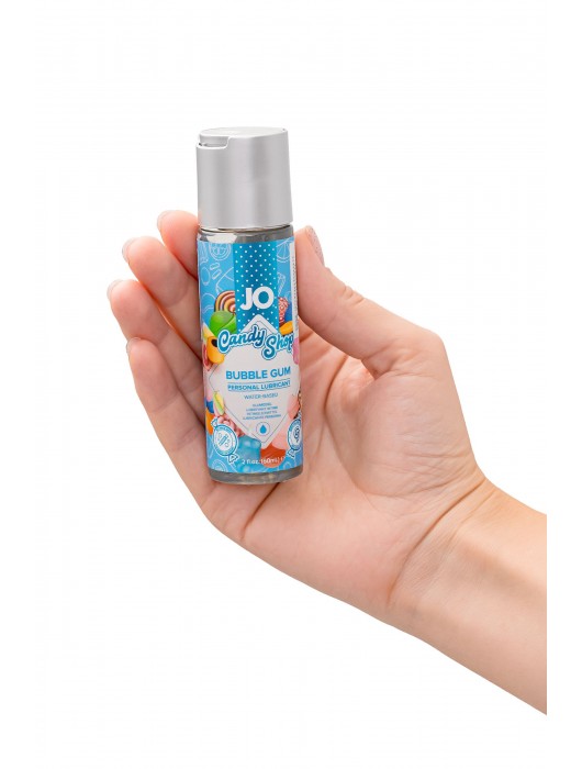 Смазка на водной основе Candy Shop Bubblegum с ароматом жвачки - 60 мл. - System JO - купить с доставкой в Архангельске