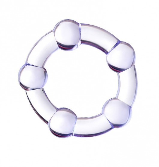 Фиолетовое эрекционное кольцо A-Toys - A-toys - в Архангельске купить с доставкой