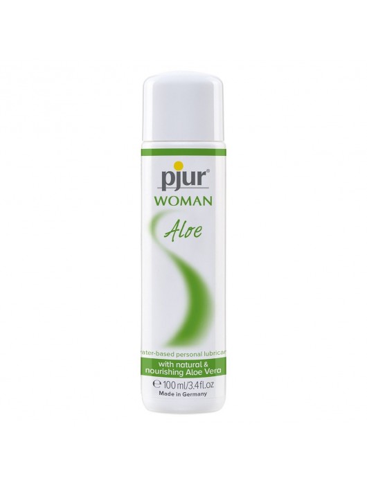 Лубрикант на водной основе pjur WOMAN Aloe - 100 мл. - Pjur - купить с доставкой в Архангельске