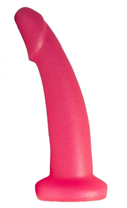 Розовый плаг-массажёр для простаты - 13,5 см. - LOVETOY (А-Полимер) - в Архангельске купить с доставкой