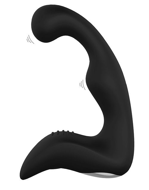 Чёрный перезаряжаемый массажёр простаты BOOTY PLEASER - Dream Toys - в Архангельске купить с доставкой