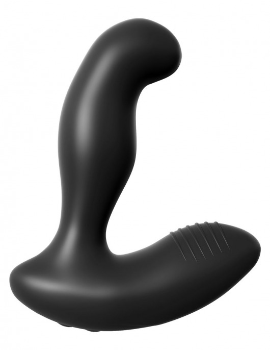 Черный массажер простаты Electro Stim Prostate Vibe с электростимуляцией - 13,3 см. - Pipedream - купить с доставкой в Архангельске