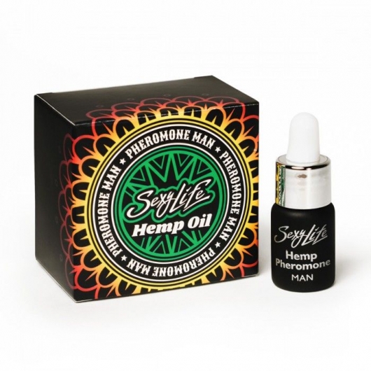 Мужские духи с феромонами Sexy Life HEMPOIL man - 5 мл. -  - Магазин феромонов в Архангельске