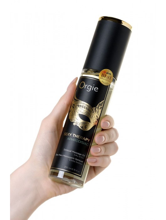 Минеральное массажное масло Orgie Sexy Therapy Afrodisiac - 200 мл. - ORGIE - купить с доставкой в Архангельске