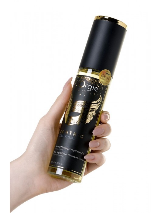 Растительное массажное масло Orgie Tantric Love Ritual - 200 мл. - ORGIE - купить с доставкой в Архангельске