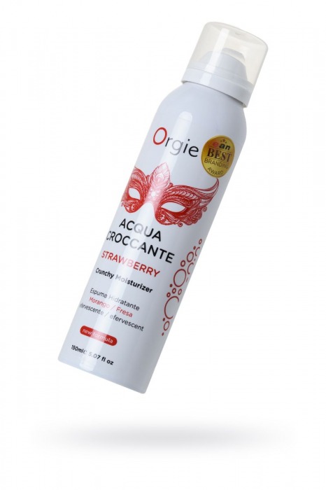 Шипучая увлажняющая пена для чувственного массажа Orgie Acqua Croccante - 150 мл. - ORGIE - купить с доставкой в Архангельске