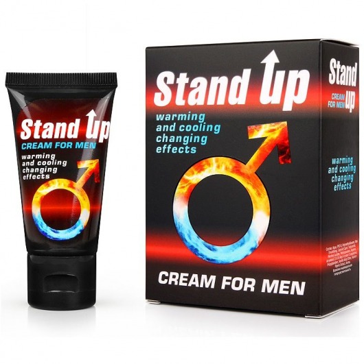 Возбуждающий крем для мужчин Stand Up - 25 гр. - Биоритм - купить с доставкой в Архангельске