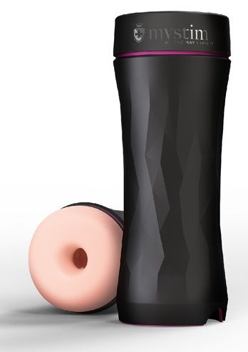 Мастурбатор-анус Opus E Donut с возможностью подключения электростимуляции - MyStim - купить с доставкой в Архангельске