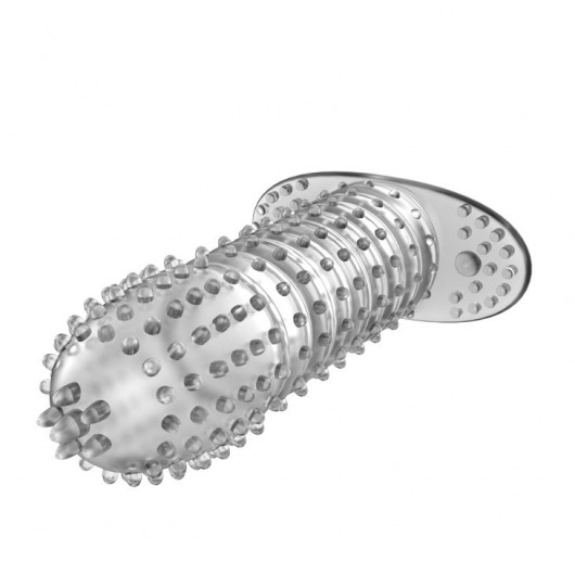 Закрытая прозрачная насадка Crystal sleeve - 12 см. - Erowoman-Eroman - в Архангельске купить с доставкой