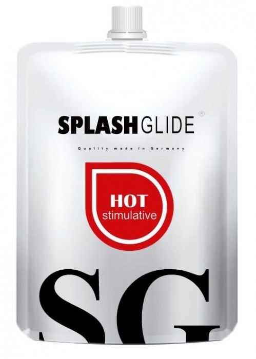 Возбуждающий лубрикант на водной основе Splashglide Hot Stimulative - 100 мл. - Splashglide - купить с доставкой в Архангельске
