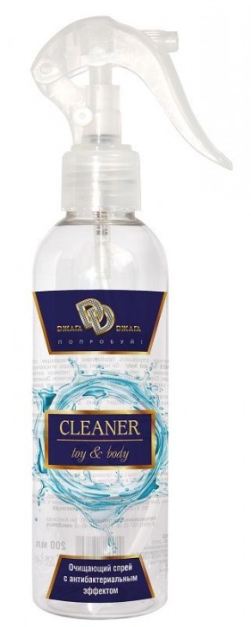 Очищающий спрей CLEANER toy and body - 200 мл. - БиоМед - купить с доставкой в Архангельске