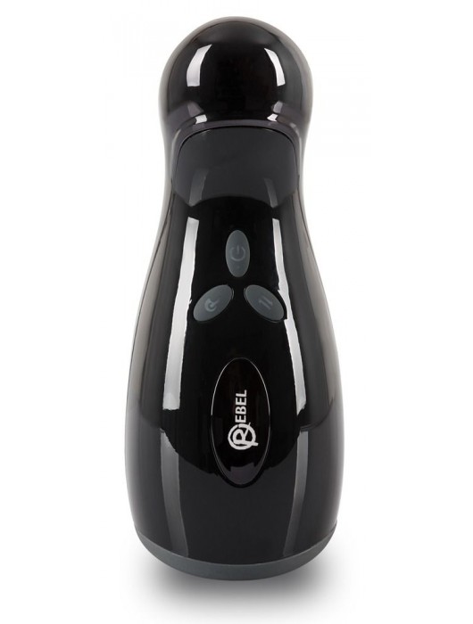 Черный мастурбатор Rebel Masturbator с нагревом - Orion - в Архангельске купить с доставкой