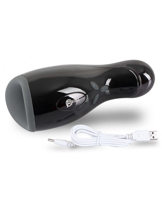 Черный мастурбатор Rebel Masturbator с нагревом - Orion - в Архангельске купить с доставкой