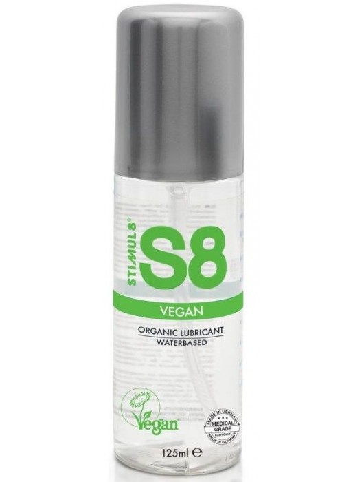 Веганский лубрикант на водной основе S8 Vegan Lube - 125 мл. - Stimul8 - купить с доставкой в Архангельске