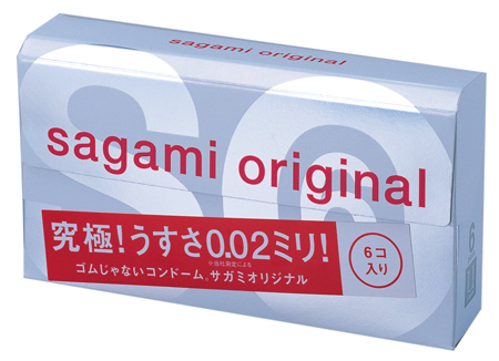 Ультратонкие презервативы Sagami Original - 6 шт. - Sagami - купить с доставкой в Архангельске