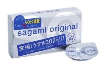Ультратонкие презервативы Sagami Original QUICK - 6 шт. - Sagami - купить с доставкой в Архангельске