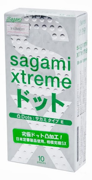 Презервативы Sagami Xtreme Type-E с точками - 10 шт. - Sagami - купить с доставкой в Архангельске
