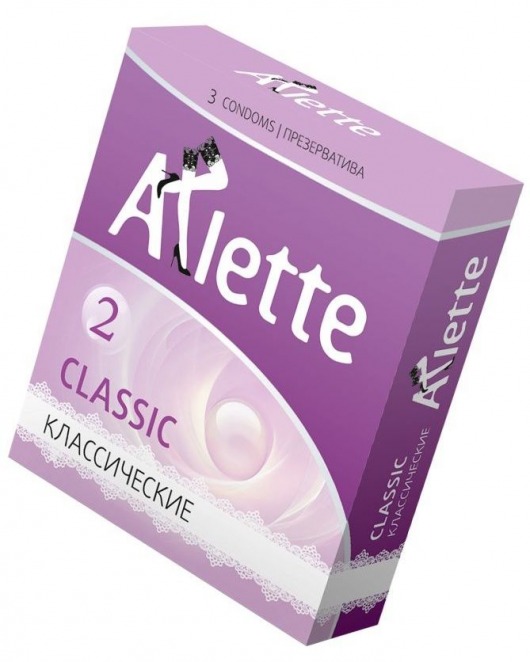 Классические презервативы Arlette Classic - 3 шт. - Arlette - купить с доставкой в Архангельске