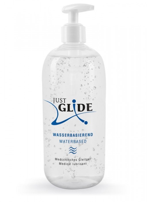 Гель-смазка на водной основе Just Glide с дозатором - 500 мл. - Orion - купить с доставкой в Архангельске