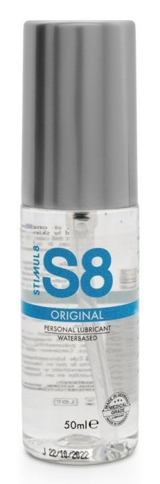 Универсальный лубрикант на водной осноdе S8 Original Lube - 50 мл. - Stimul8 - купить с доставкой в Архангельске
