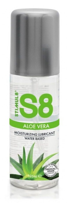 Лубрикант на водной основе S8 Aloe Vera Lube - 125 мл. - Stimul8 - купить с доставкой в Архангельске