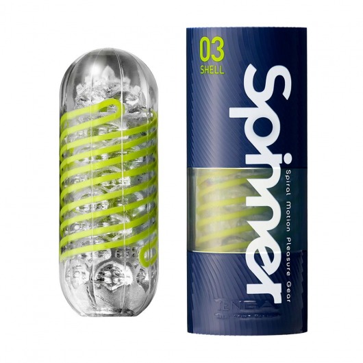 Мастурбатор SPINNER Shell - Tenga - в Архангельске купить с доставкой