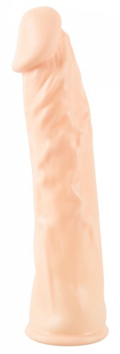 Телесная насадка-удлинитель Silicone Extension - 19 см. - Orion - в Архангельске купить с доставкой
