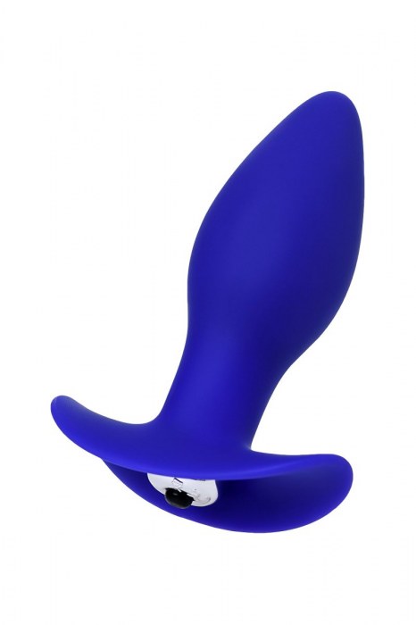 Синяя анальная вибровтулка Fancy - 10,7 см. - ToyFa