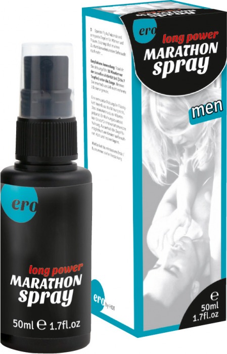 Пролонгирующий спрей для мужчин Long Power Marathon Spray - 50 мл. - Ero - купить с доставкой в Архангельске